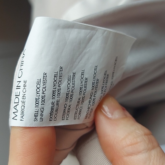 Club Monaco Ladies Trench Coat size Large - Picture 6 of 6